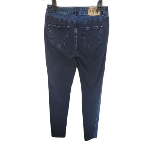 Women's Desigual Embroidered Dual Toned Skinny Jeans - Picture 2 of 5